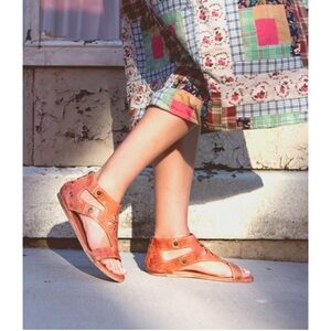 BedStu Women’s Soto Cutout Sandals Size 8‎ - Blush Rustic